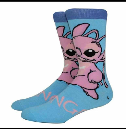 BLUE STITCH SOCKS - YOUTH